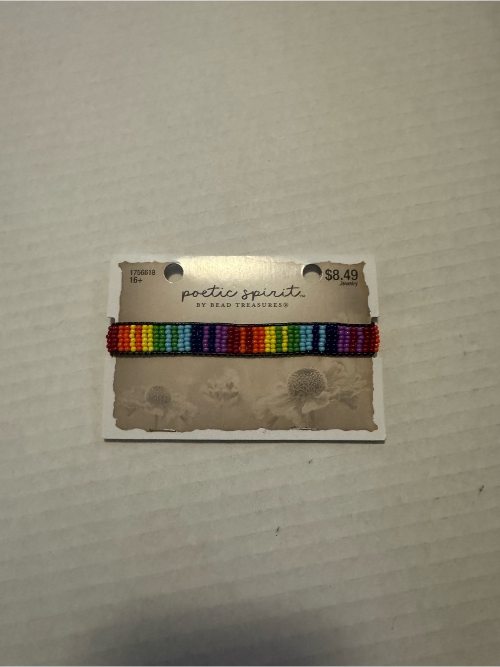 Poetic Spirit Multicolor Seed Bead Bracelet